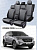 Чехлы Hyundai Creta I 2016-2021 г. - черно-серый (Loto) "Статус"