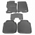 Коврики Honda Accord VIII 2007-2013 г. -  3D серый "Kagu"