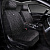 Накидки 5D PSV Skin 2 FRONT (Черный/Отстрочка красная), на передние сиденья, мокрая кожа