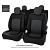 Чехлы Honda Civic VIII 2005-2011 г. - Sd черно-серая экокожа *Оригинал*