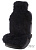 Накидка натуральный мех PSV Jolly Extra Parts 140x54 черный 1шт.
