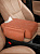 Накладка на подлокотник PSV Pillow с отделением для салфеток (Коричневый), экокожа 