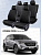 Чехлы Hyundai Creta I 2016-2021 г. - черный/отстрочка черная (Loto) "Статус"