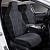 Накидки A002PL237 FRONT (Темно-Серый), на переднее сиденье (1 шт.), алькантара