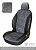 Чехлы VW Polo V 2009-2020 г. - Sd спл. серый флок "БРК"