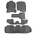 Коврики Honda Odyssey III 2004-2008 г. - 3D серый "Kagu"