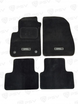 Коврики Opel Zafira (C) 2011-2019 г. - (4ч) текстиль графит "Matex"