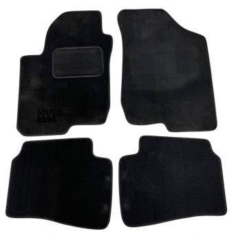 Коврики Hyundai i30 I 2007-2012 г. - текстиль графит "Matex"