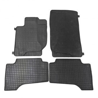 Коврики Mitsubishi L200 IV 2006-2015 г. - резиновый "Petex"
