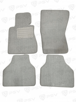 Коврики BMW 7 (E65/66) 2001-2008 г. - текстиль серый "Robust"