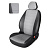 Чехлы Chevrolet Lacetti 2004-2013/Ravon Gentra 2015-> черно-серый аригон,  Классика