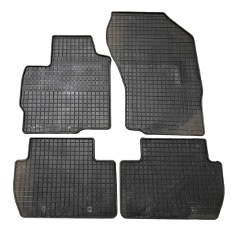 Коврики Mitsubishi Outlander II 2005-2013 г. - (XL) резиновый "Petex"
