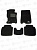 Коврики Honda Accord VIII 2007-2013 г. -  3D Черный "Tufted"