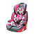 Автокресло детское 9-36кг. Little Car Brave Isofix клетка-розовый