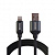 Кабель для зарядки Lightning (для Apple) черный CB120-U8-10B "WIIIX"