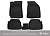 Коврики VW Touareg I 2002-2010 г. - резиновый  "Rezkon"