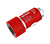 Зарядное устройство в прикуриватель с двумя USB-портами (2,4 А+ 1А) UCC-2-36 красный "WIIIX"