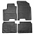 Коврики Chevrolet Aveo I 2006-2011 г. - резиновый "Petex"