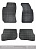 Коврики VW Touran I 2003-2010 г. - резиновый "Petex"