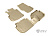 Фото Коврики Инфинити М35 (2005-2010 г.) Борт "АБС"  NPL-Po-33-70-Beige, 111871