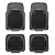Коврик PSV DONATOR TS1861P-C (4ч) 76х54 48x50 Черный