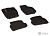 Коврики VW Polo V 2009-2020 г. - Sd, 3D черный "Seintex"  