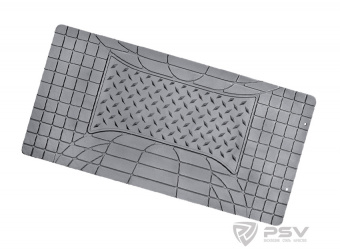 Коврик на тоннель (Перемычка) PSV TS1837 P 32х65 Серый