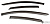 Дефлектор  Ford Focus II 2005-2011 г. - Sd/Hb оригинал (Vinguru)   AFV23105 132028